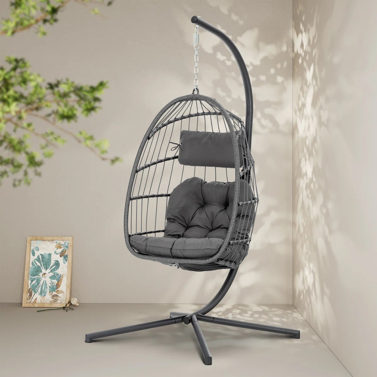 Iyanna Porch Swing with Stand