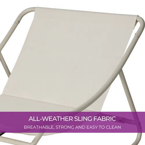 Outdoor Caili Rocking Metal Chair with Cushions